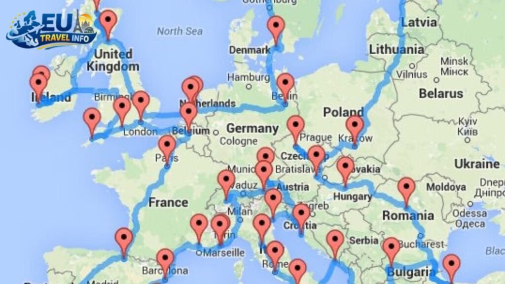 Solo Travel Europe Itinerary
