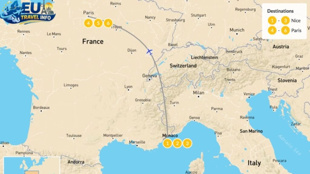 South of France Itinerary