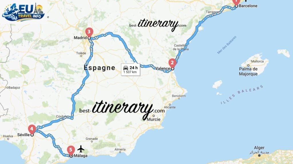 Spain Itinerary 12 Days