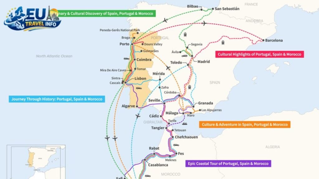 Spain Portugal Morocco Itinerary