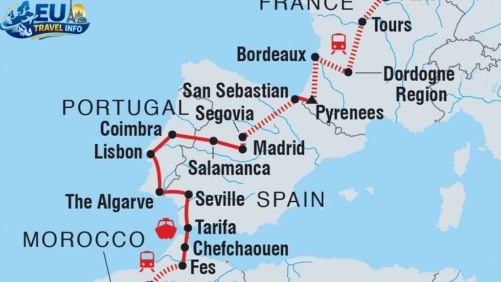 Spain and France Itinerary
