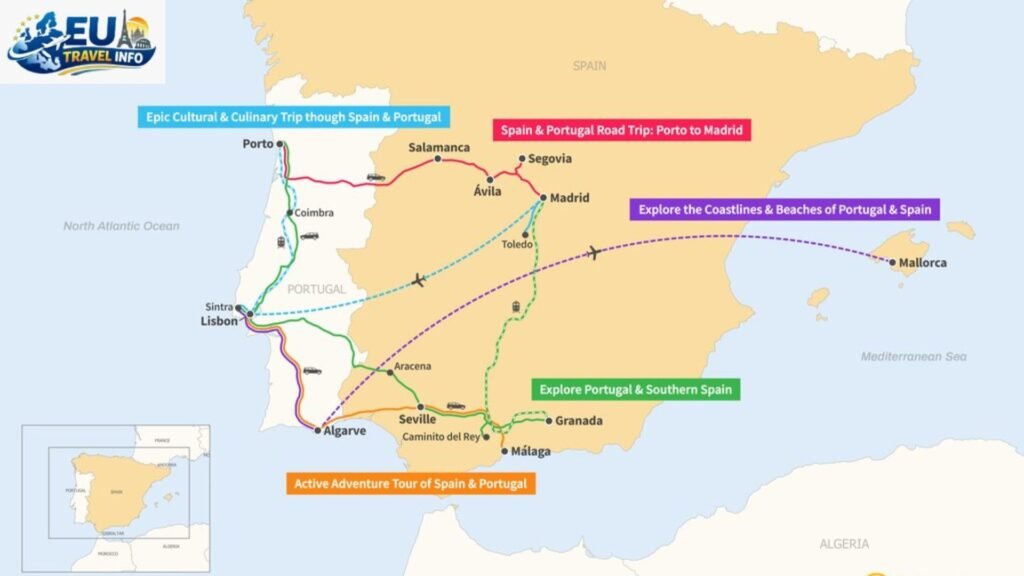 Spain and Portugal Itinerary