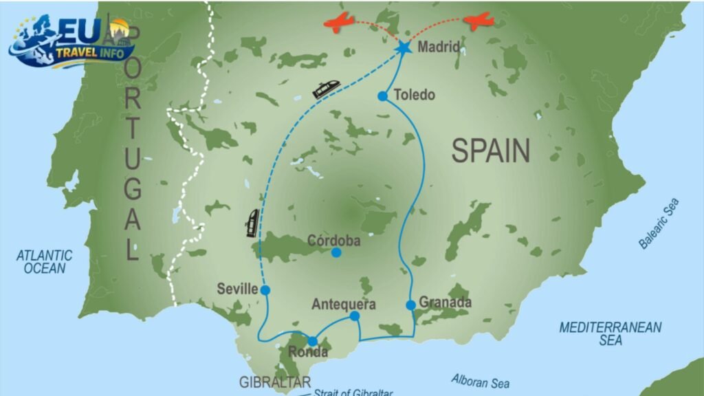 Spain and Portugal Itinerary by Train