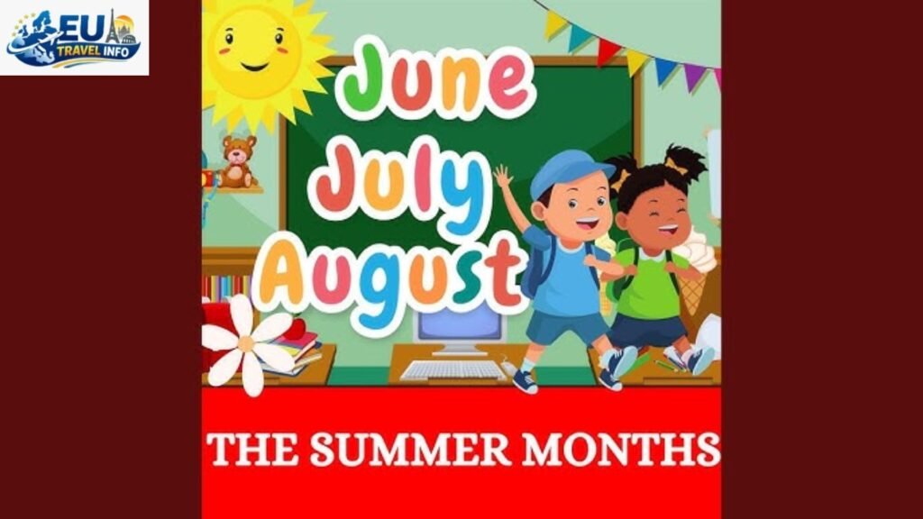 Summer Sparkle June, July, and August