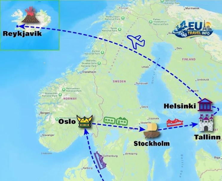Sweden Norway Denmark Itinerary