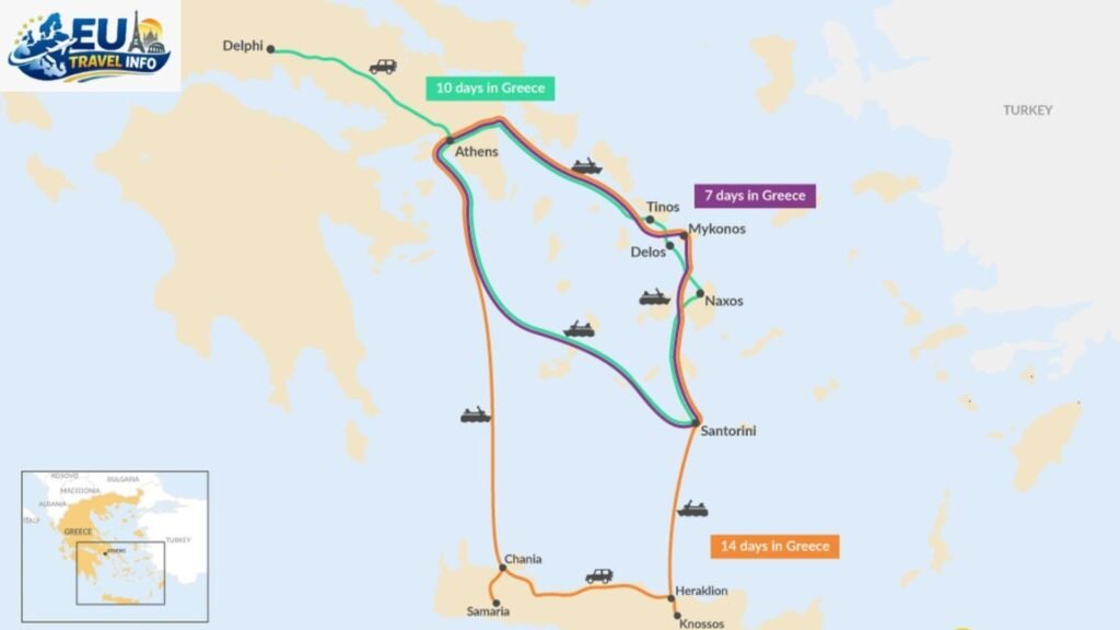 The 14-Day Greece Itinerary The Ultimate Family Trip