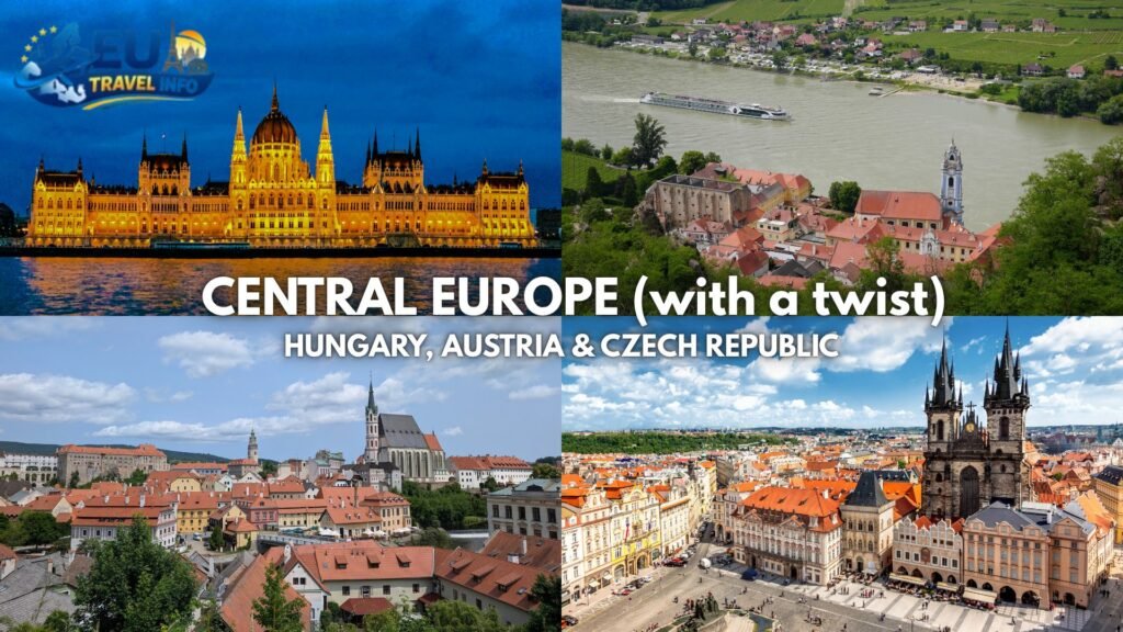 The Central Europe Route Budapest, Vienna, and Prague