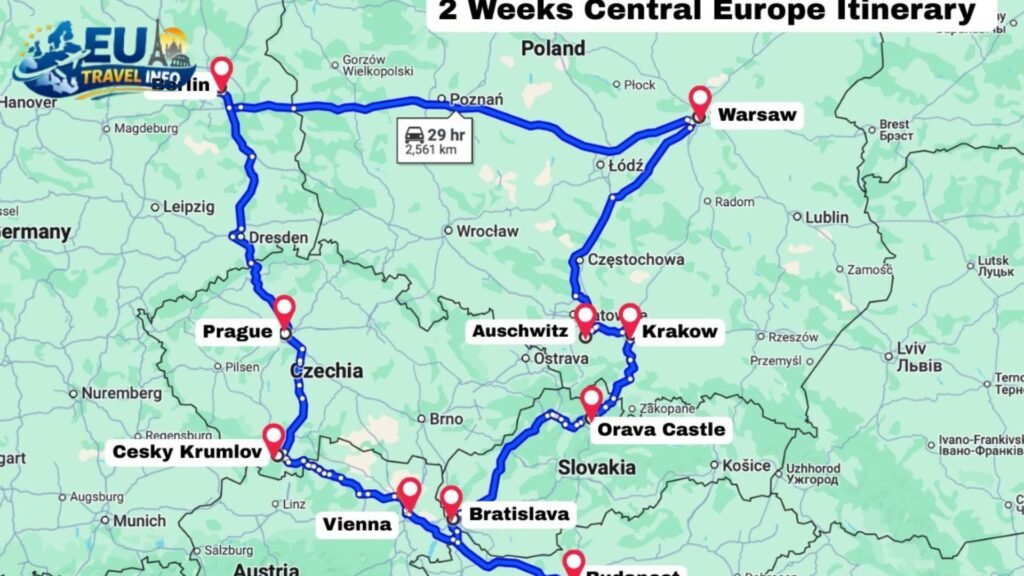 The Epic 2-Week Central Europe Train Trip