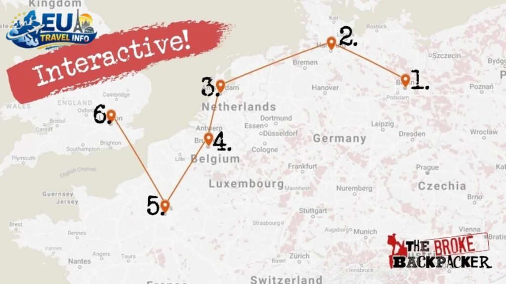 The Short and Sweet 2 Week Backpacking Europe Itinerary