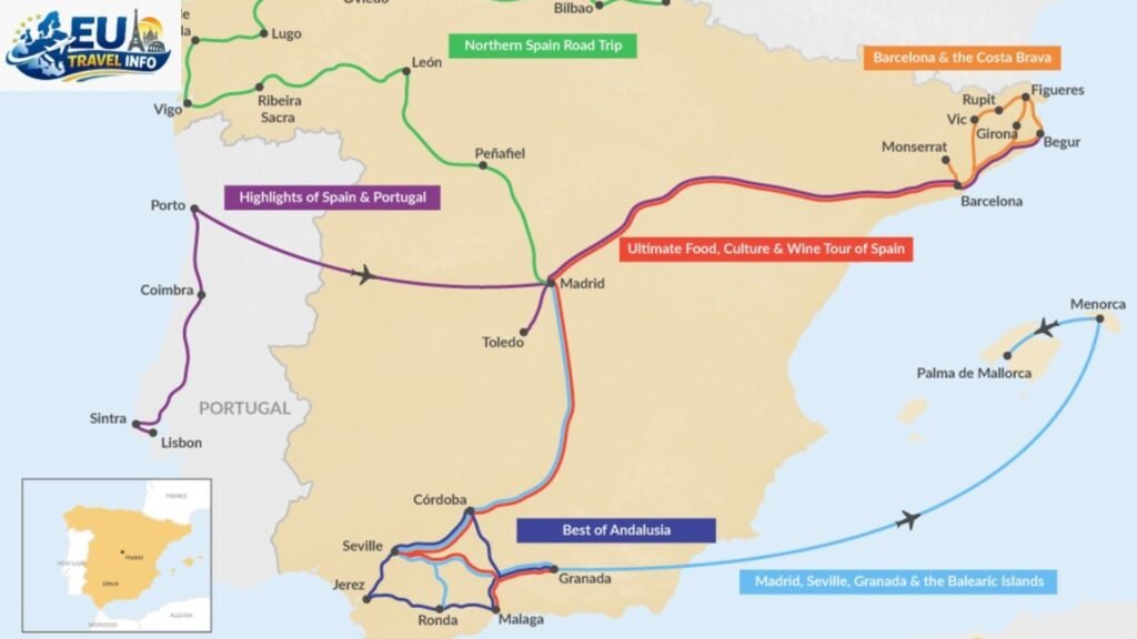 Two Week Spain Itinerary