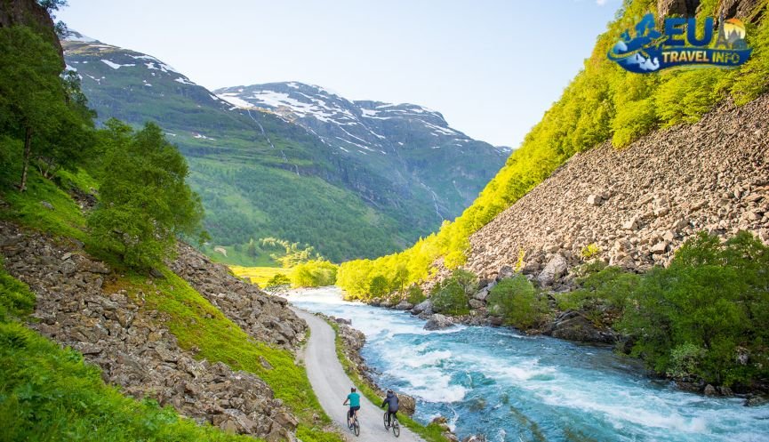 Waterfalls and the Road to Flåm