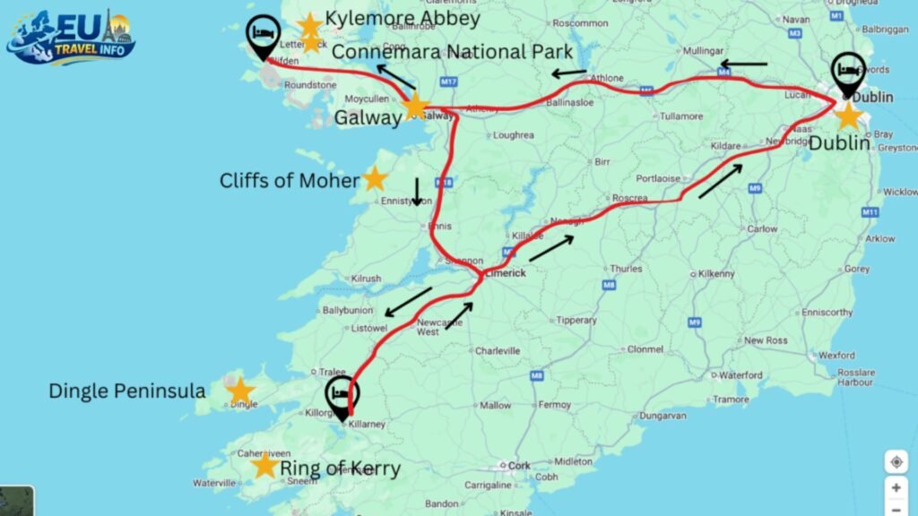 Week in Ireland Itinerary