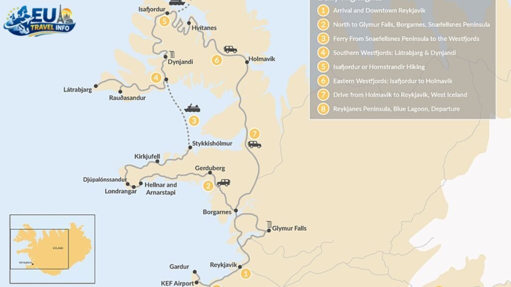 West Iceland Itinerary