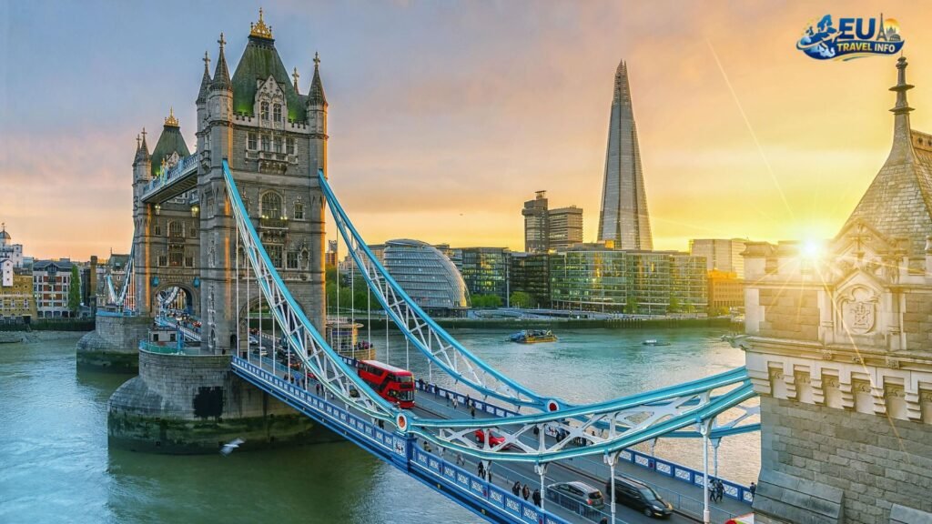 What are the top 5 most visited cities in Europe?