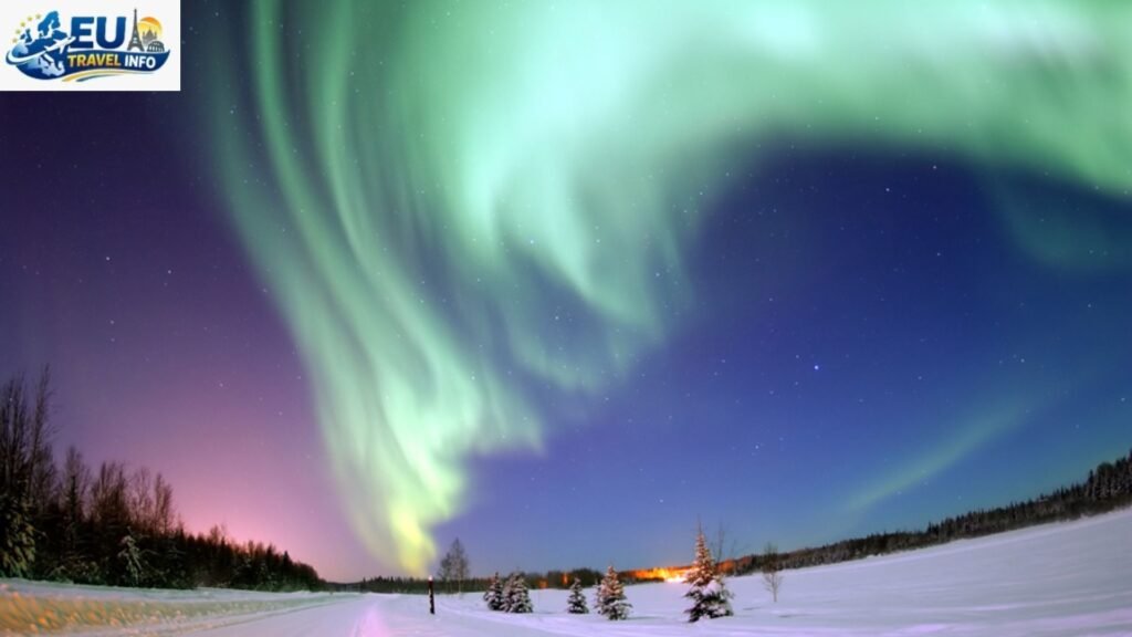 Winter Magic and the Aurora Borealis