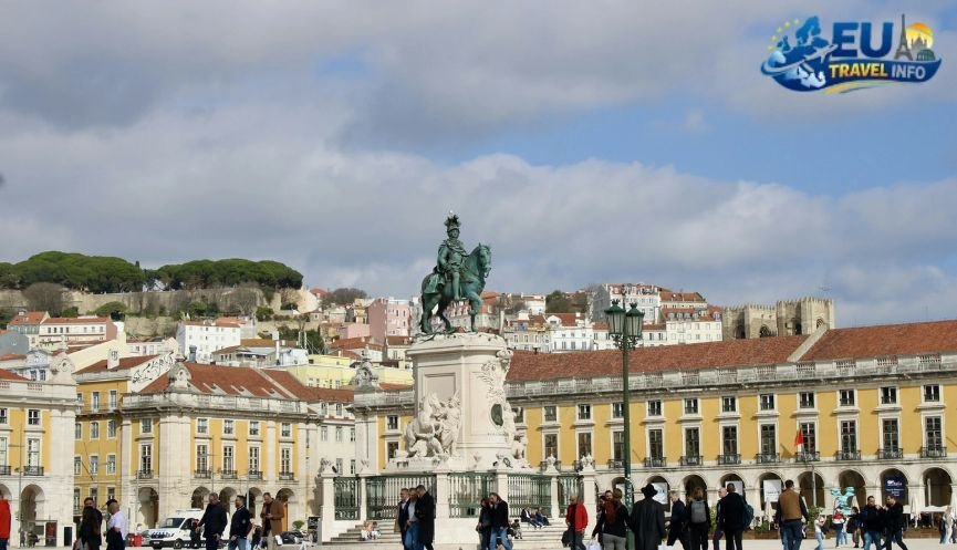 You Arrive in the Ancient Heart of Lisbon
