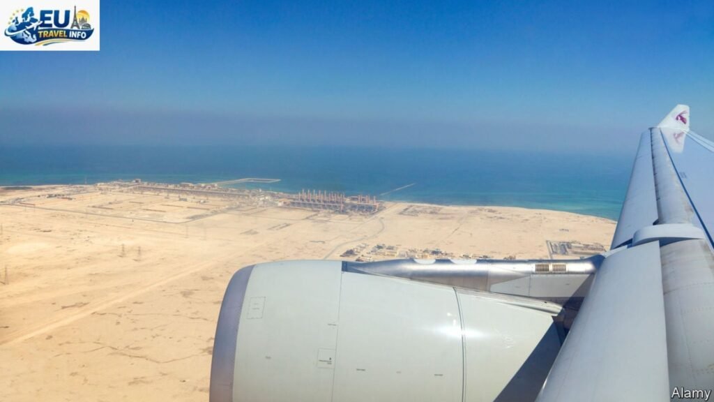 Flying from the Middle East and Asia