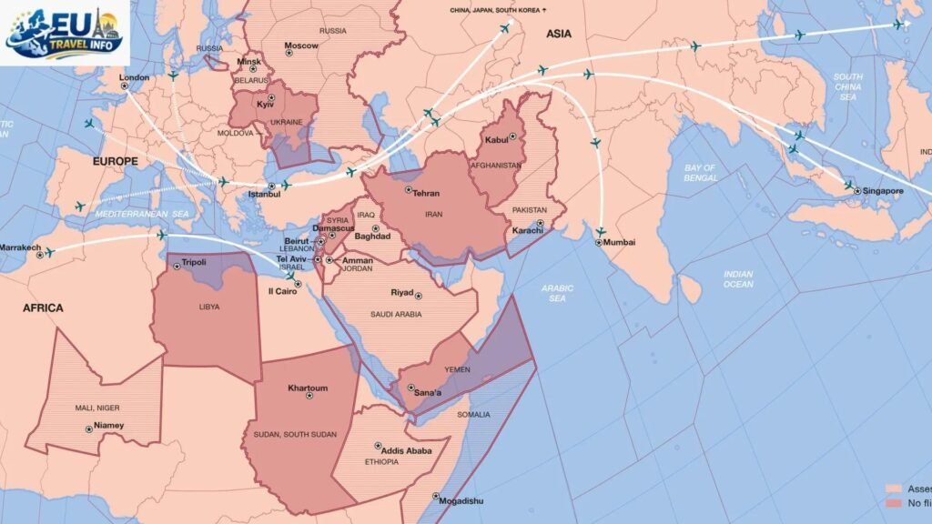 Geopolitical Chaos and Closed Skies