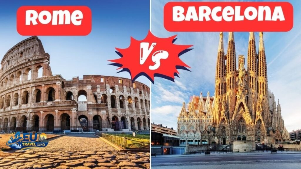 The Experience in Rome and Barcelona