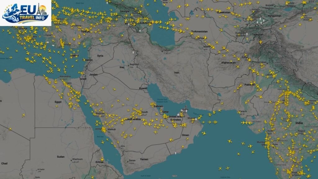 The Middle East Airspace Closure