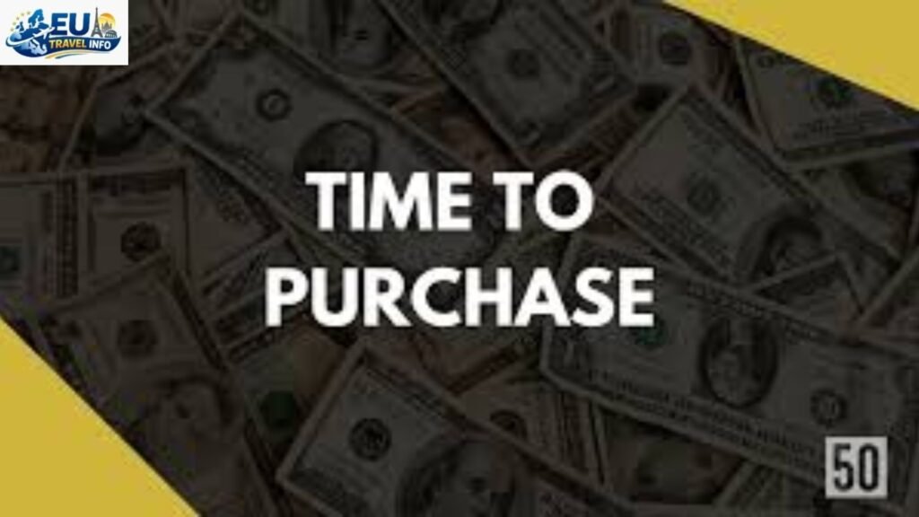 Timing Your Purchase Perfectly