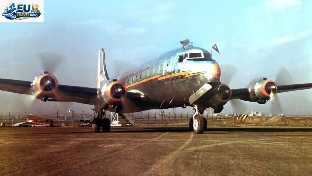 When Was The First Flight From America To Europe