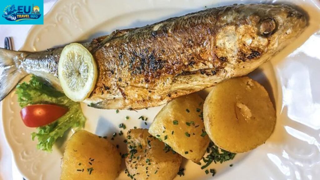 Austrian Food in Hallstatt